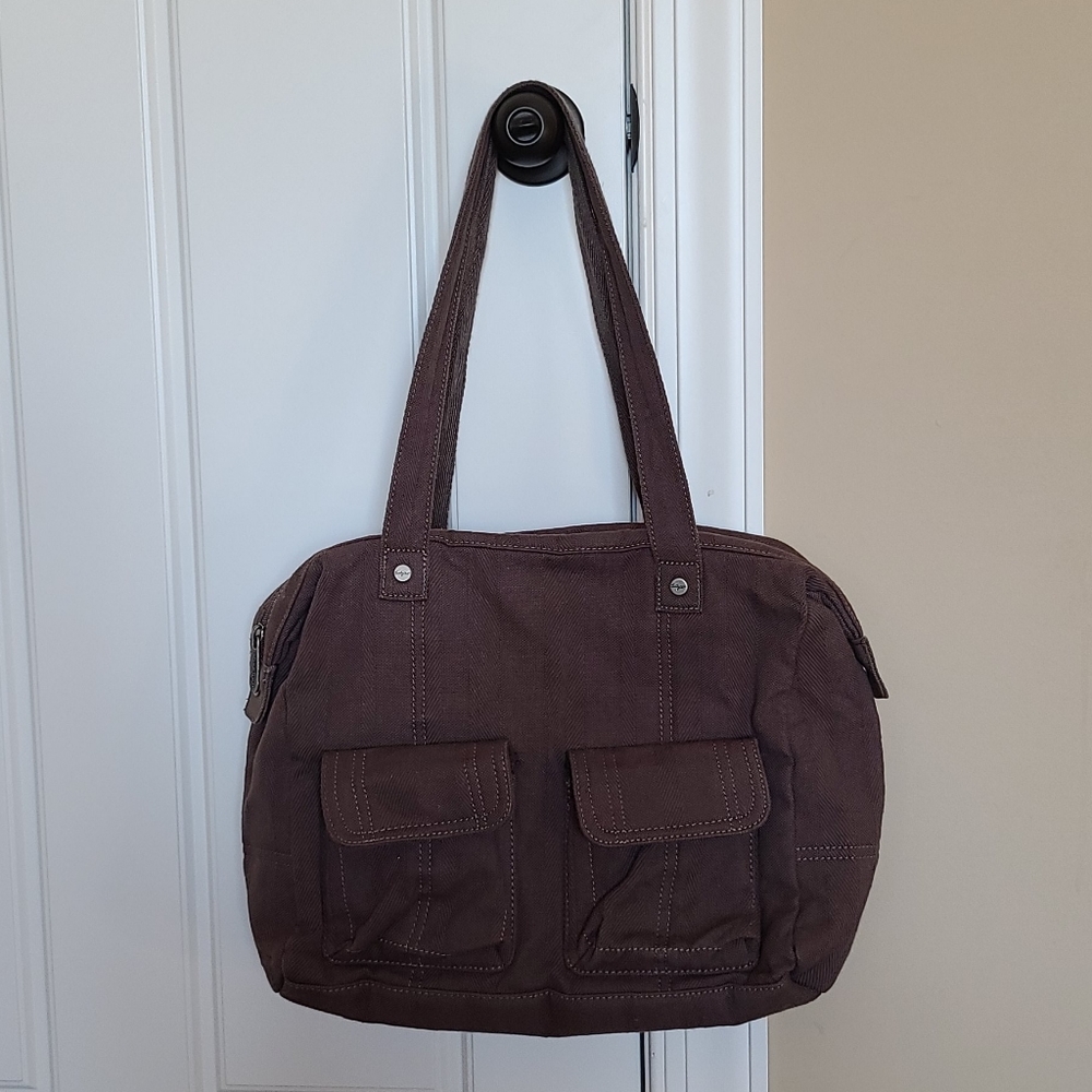 Thirty One brown tote